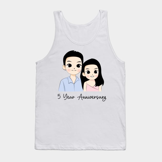 5 year anniversary Tank Top by BINTSTUDIO